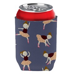 Cute  Pattern With  Dancing Ballerinas On The Blue Background Can Holder