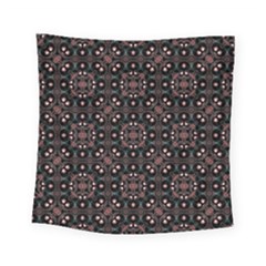 Dark Seamless Gemoetric Print Mosaic Square Tapestry (small) by dflcprintsclothing