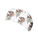 Butterflies On Peonies - by LaRenard Yoga Headband View1