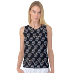 Rose Damour - Black - By Larenard Women s Basketball Tank Top by LaRenard