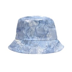 Blue Alcohol Ink Inside Out Bucket Hat by Dazzleway