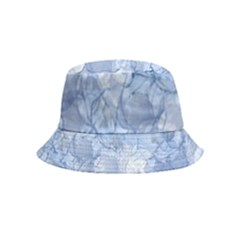 Blue Alcohol Ink Inside Out Bucket Hat (kids)