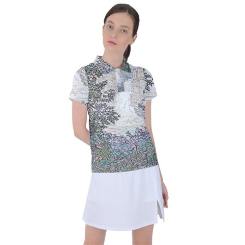 Natura Eternal - By Larenard Women s Polo Tee by LaRenard