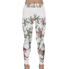 Lady Of The Flowers - By Larenard Classic Yoga Leggings by LaRenard