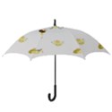 Cute Delicate Seamless Pattern With Little Princesses In Scandinavian Style With Texture Of Natural Hook Handle Umbrellas (Small) View3