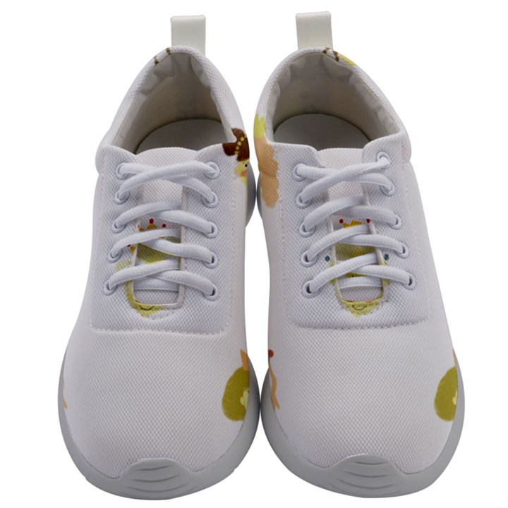 Cute Delicate Seamless Pattern With Little Princesses In Scandinavian Style With Texture Of Natural Mens Athletic Shoes