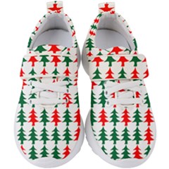 Christmas Tree Kids  Velcro Strap Shoes