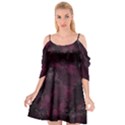 Purple alcohol ink Cutout Spaghetti Strap Chiffon Dress View1