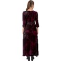 Purple alcohol ink Button Up Maxi Dress View2