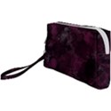 Purple alcohol ink Wristlet Pouch Bag (Small) View1