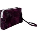 Purple alcohol ink Wristlet Pouch Bag (Small) View2