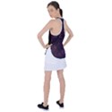 Purple alcohol ink Racer Back Mesh Tank Top View2