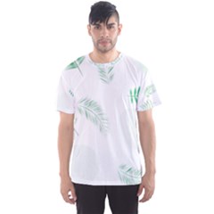 Flower Branch Corolla Wreath Vector Men s Sport Mesh Tee