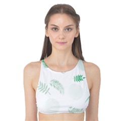 Flower Branch Corolla Wreath Vector Tank Bikini Top