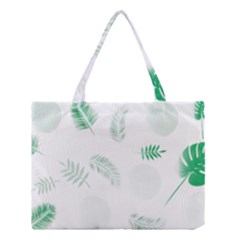 Flower Branch Corolla Wreath Vector Medium Tote Bag