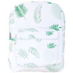 Flower Branch Corolla Wreath Vector Full Print Backpack by HermanTelo