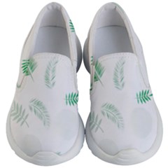 Flower Branch Corolla Wreath Vector Kids Lightweight Slip Ons