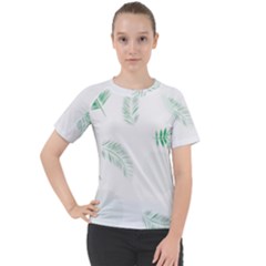 Flower Branch Corolla Wreath Vector Women s Sport Raglan Tee