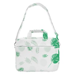 Flower Branch Corolla Wreath Vector Shoulder Laptop Bag