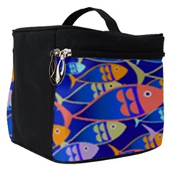 Sea Fish Illustrations Make Up Travel Bag (small)