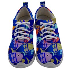 Sea Fish Illustrations Mens Athletic Shoes by Mariart