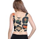 Exotic Leopard Skin Design Crop Top View3