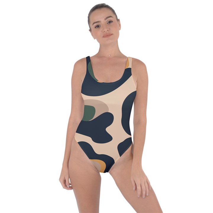 Exotic Leopard Skin Design Bring Sexy Back Swimsuit