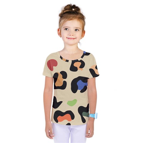 Animal Print Design Kids  One Piece Tee by ArtsyWishy