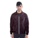 Leather Snakeskin Design Men s Windbreaker View1