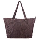 Leather Snakeskin Design Full Print Shoulder Bag View1