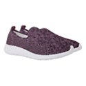 Purple Leather SnakeSkin Design Women s Slip On Sneakers View3