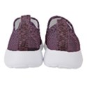 Purple Leather SnakeSkin Design Women s Slip On Sneakers View4