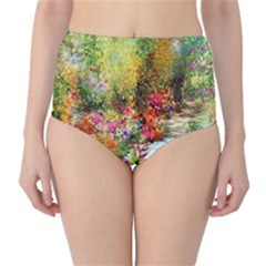 Forest Flowers  Classic High-waist Bikini Bottoms