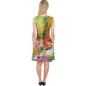 Forest Flowers  Capsleeve Midi Dress View2