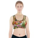 Forest Flowers  Sports Bra With Pocket View1