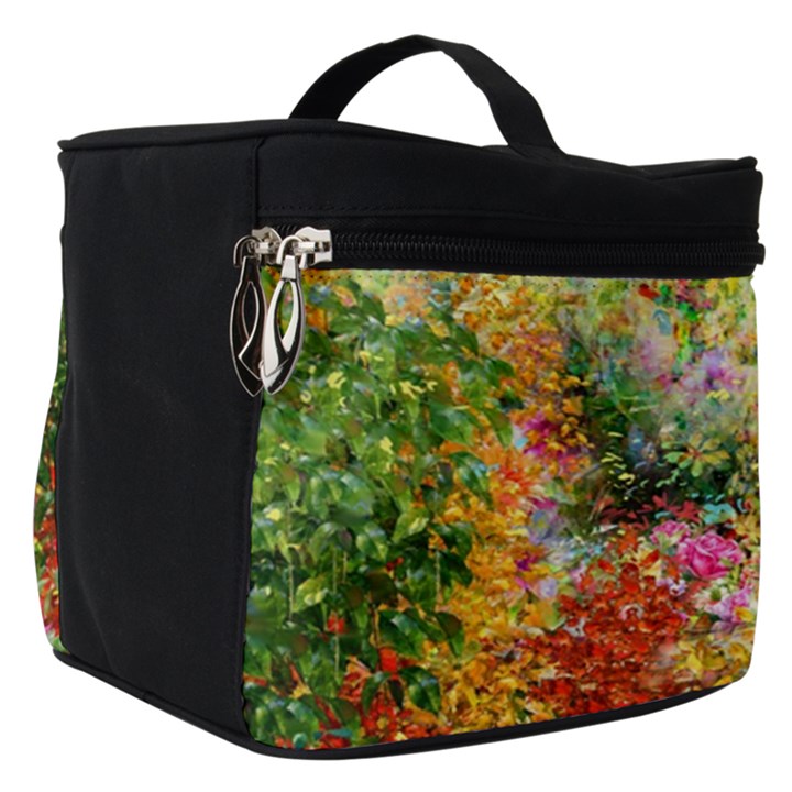 Forest Flowers  Make Up Travel Bag (Small)