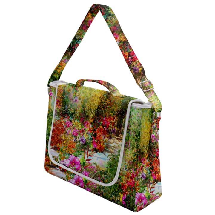 Forest Flowers  Box Up Messenger Bag