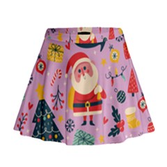 Merry Exmas Merry Exmas Mini Flare Skirt by designsbymallika