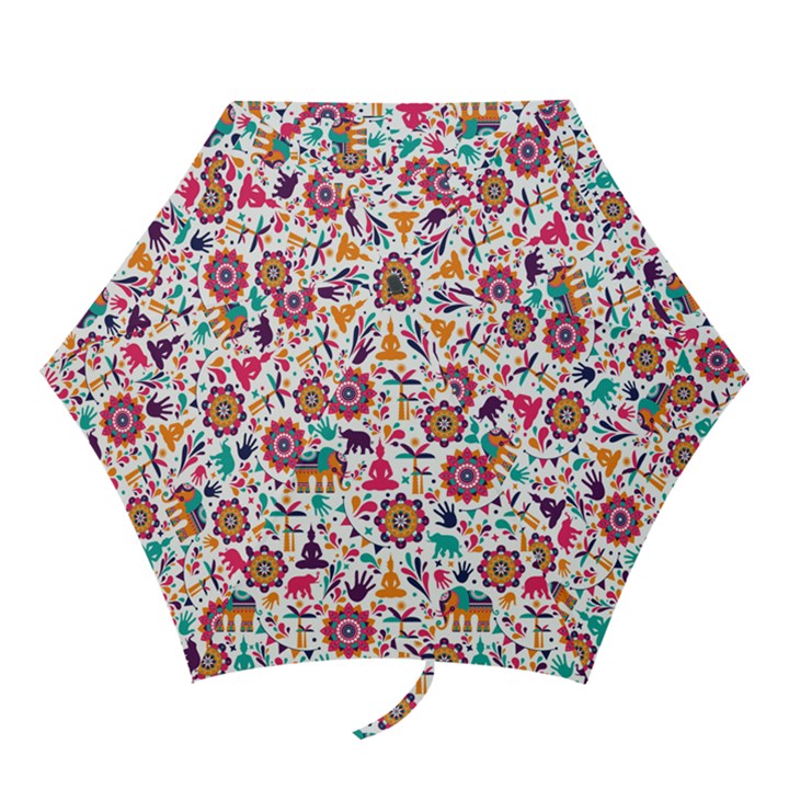 Indian Love Mini Folding Umbrellas