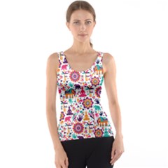 Indian Love Tank Top by designsbymallika