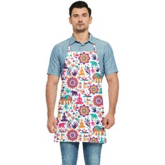 Indian Love Kitchen Apron by designsbymallika