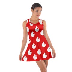 Christmas 007 Large Cotton Racerback Dress