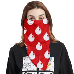 Christmas 007 Large Face Covering Bandana (triangle)