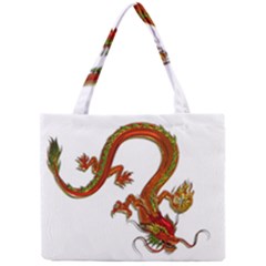 Dragon Art Glass Metalizer China Mini Tote Bag by HermanTelo