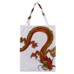 Dragon Art Glass Metalizer China Classic Tote Bag