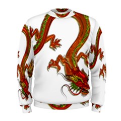 Dragon Art Glass Metalizer China Men s Sweatshirt