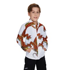 Dragon Art Glass Metalizer China Kids  Windbreaker