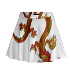 Dragon Art Glass Metalizer China Mini Flare Skirt