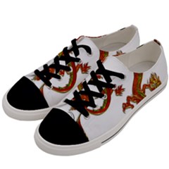 Dragon Art Glass Metalizer China Men s Low Top Canvas Sneakers