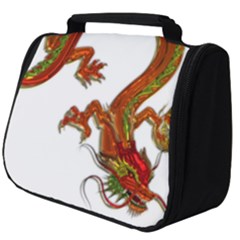 Dragon Art Glass Metalizer China Full Print Travel Pouch (big)